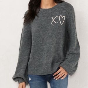 LC Lauren Conrad XO stitch sweater